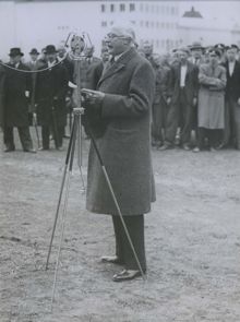 Kristinebergs idrottsplats invigs 25 maj 1933