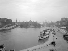 Utsikt från Grand Hotell över Norrström