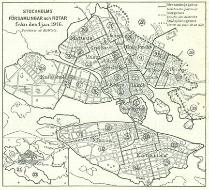 Rotekarta 1916.