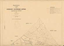 Registerkarta över Hässelby Villastads köping 1930-1931 i 6 blad