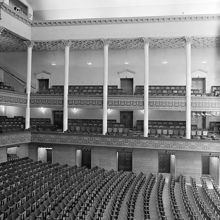Konserthuset. Bänkrader och balkonger