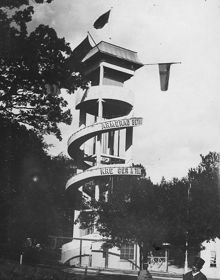 Rutschtornet på Konstindustriutställningen 1909