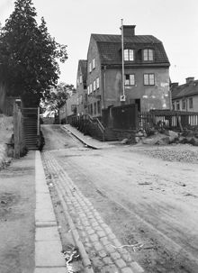 Bondegatan 52, senare 92. Motsvarar idag området öster om Sofiaskolan