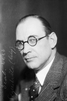 Porträtt av man, Segerstråle