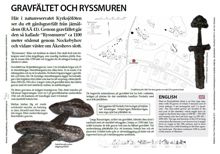 Gravfältet i naturreservatet Kyrksjölöten och Ryssmuren