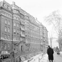 Engelbrektsgatan 23 - 25 från hörnet av Stenbecksgatan