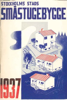 Stockholms stads småstugebygge 1937