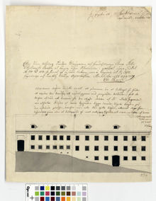 Ritning till fastigheten Höga Loftet 130 och 137