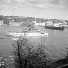 Ångbåt på Ladugårdslandsviken