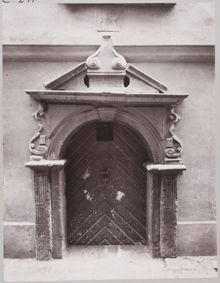 Stora Hoparegränd n:r 5, portal
