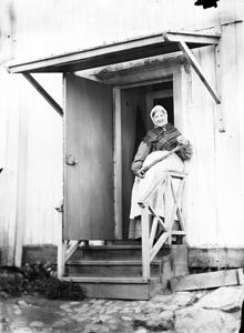 Fru Anna Maria Yhl, född Borgsten