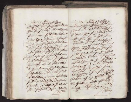 En lönnkrog upptäcks på vinden på slottet under rättegången efter den stora slottsbranden 1697
