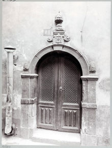Prästgatan n:r 64, portal