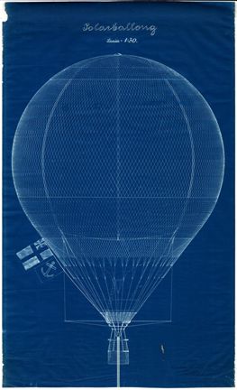 Ritning till luftballongen Örnen