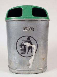 Papperskorg, modell "Otto"
