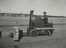 Hamnstyrelsen: Gaffeltruck