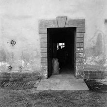 Långholmen. Centralfängelset Alstavik. Portal i norra fasaden