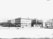 Södra Blasieholmshamnen med Fersenska Terrassen och Palmeska huset