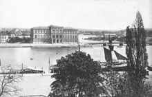 Nationalmuseum sett från Logården