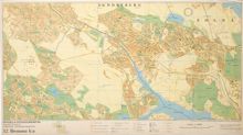 Karta "Bromma k:a" år 1954