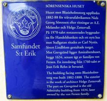 Sörensenska huset, Blasieholmstorg 9-11(Fersenska Terrassen 6)