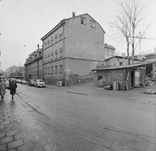 Brännkyrkagatan 74 - 76. Hargränd t.h