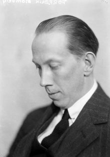 Porträtt av författaren Erik Blomberg