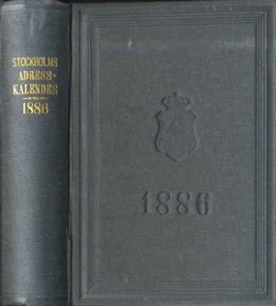 Stockholms adresskalender 1886