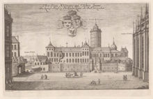 Stockholms gamla slott åt stadssidan