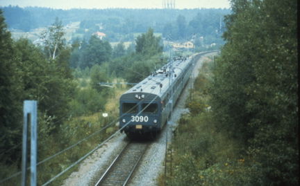 Pendeltåg på Nynäsbanan