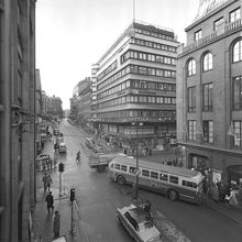 Hamngatan västerut från Västra Trädgårdsgatan