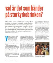 Vad är det som händer på Storkyrkobrinken / artikelförfattare: Piamaria Hallberg