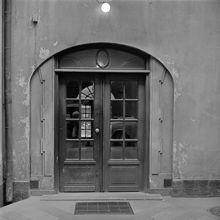 Regeringsgatan 59. Port mot gården