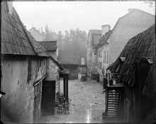 Landbyska verket, (bryggeri-) i kvarteret Träskbacken, gårdsinteriör