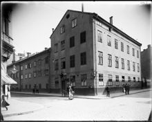 Storgatan 23 i hörnet av Skeppargatan