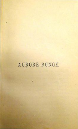 Text, titelsida: Aurore Bunge