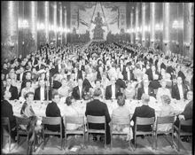 Nobelmiddag i Gyllene salen, Stadshuset, Hantverkargatan 1