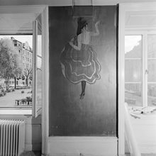 Mosebacke teatercafé. Målning av Kurt Jungstedt, 1920-tal