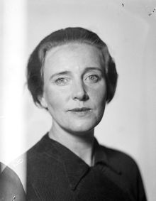 Porträtt av Berglund (kvinna)