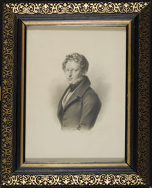 Porträtt av Lars Johan Hierta