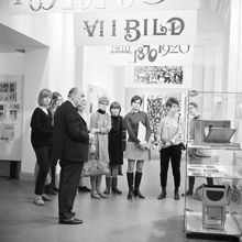 Utställning på Stadsmuseet. Vi i bild.