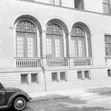 Fasaddetalj på Narvavägen 26 - 28