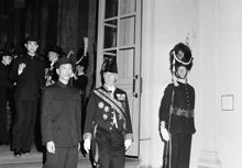 Kungliga slottet. Kinas ambassadören besöker Kronprinsen