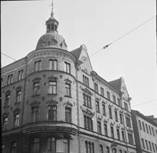 Hörnet av Linnégatan 33 och Jungfrugatan