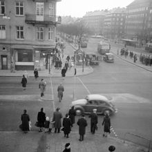 Övergångsställe vid hörnet av Götgatan och Ringvägen