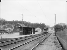 Lindhagensgatan, hållplats för spårvagnar