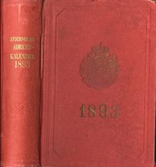 Stockholms adresskalender 1893
