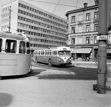 Trafik vid Hornstull