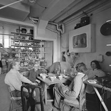Tom och Grete Möller, keramiker. Inför utställningen Söder i konsten