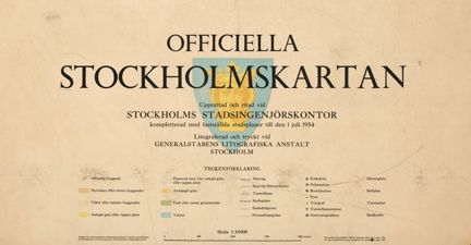 Titelbladets text tryckt på papper